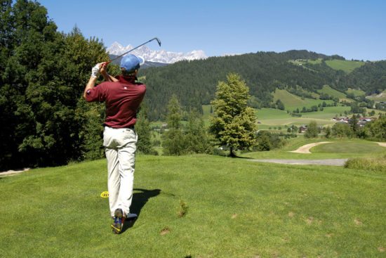 Golfen am Golfplatz Radstadt im Sommerurlaub im Salzburger Land