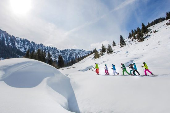 Schneeschuhwandern im Winterurlaub in Flachau, Ski amadé
